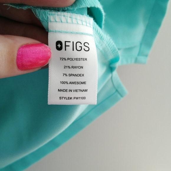 Figs Casma 3 Pocket Scrub Top Limited Edition Colour XXS - Picture 10 of 15